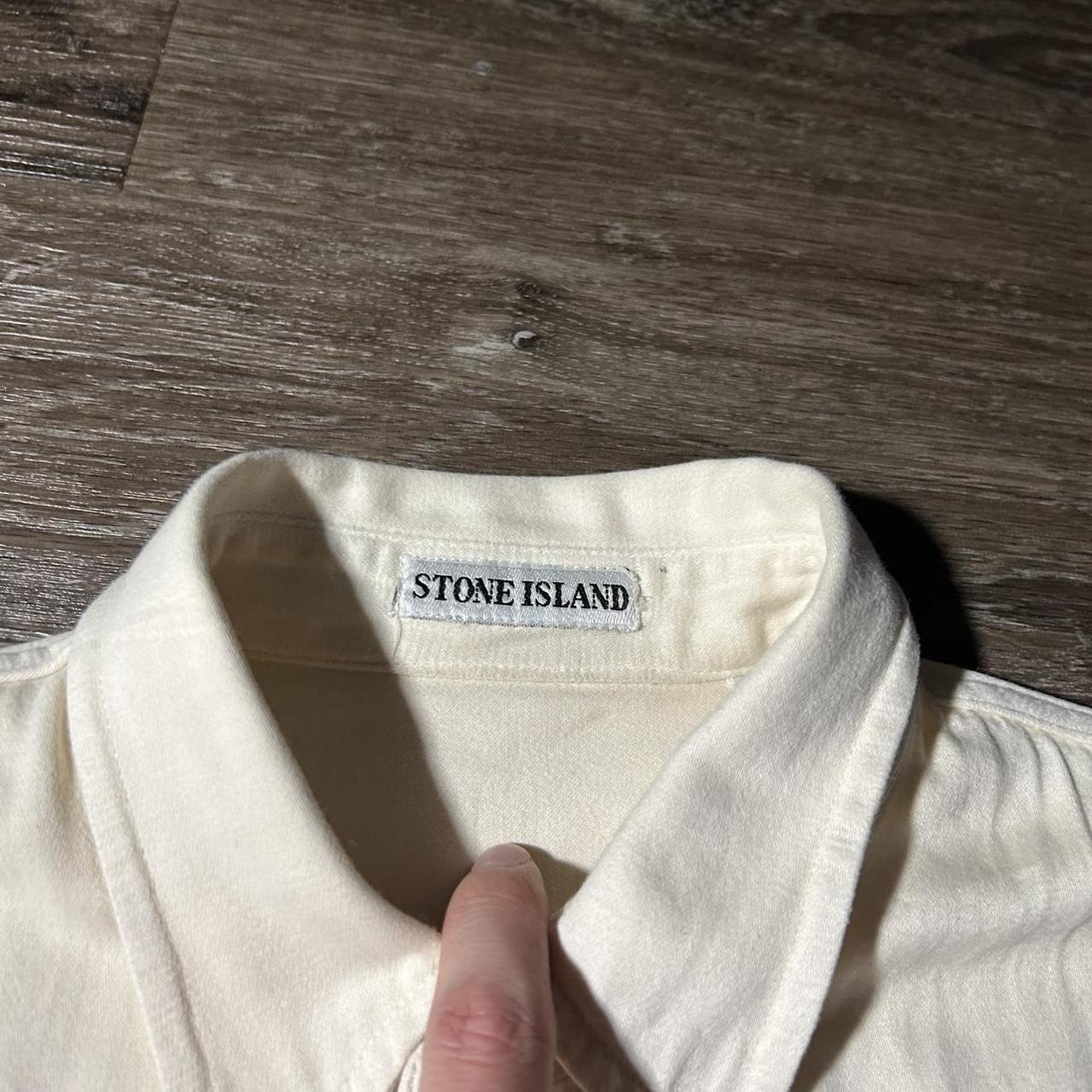 1985 Stone Island Shirt Cream L