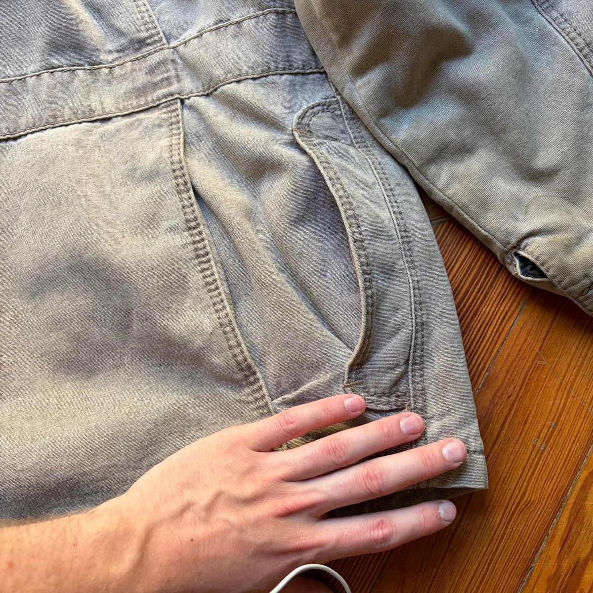 1990s Armani Jeans Coat XL