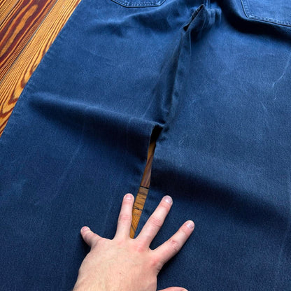 1990s Stone Island Jeans Navy 36W 28L