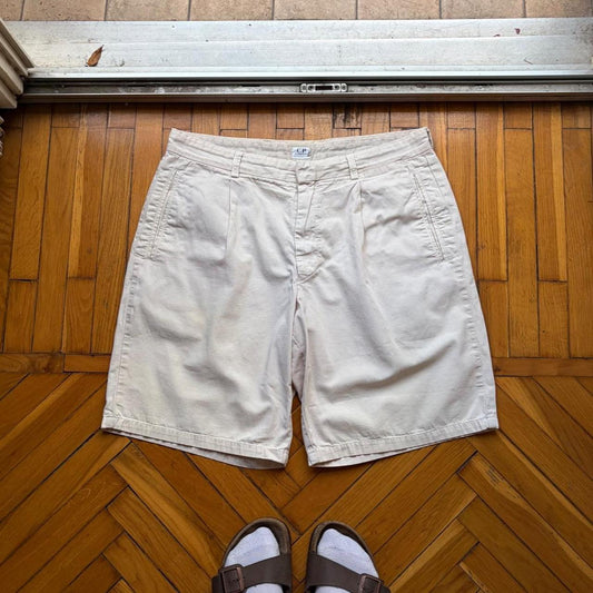 1980s CP Company Shorts Cream 36W