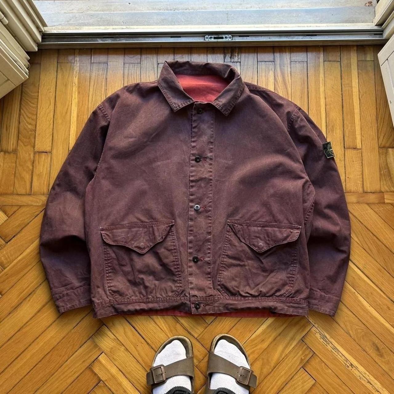 1993 Stone Island Reversible Tela Stella Jacket XXL