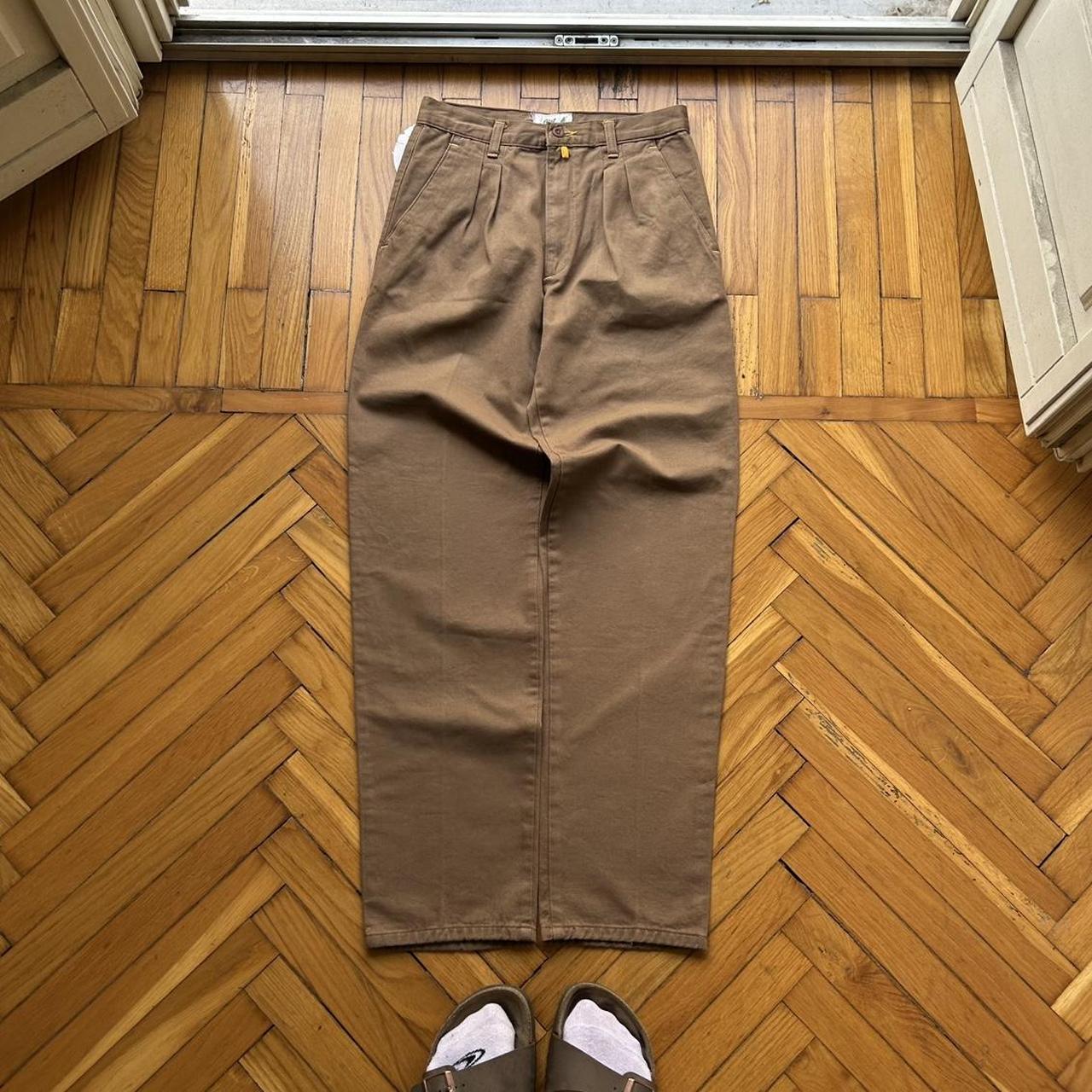 1980s Best Company Trousers Brown BNWT 26W 30L