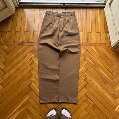 1980s Best Company Trousers Brown BNWT 26W 30L