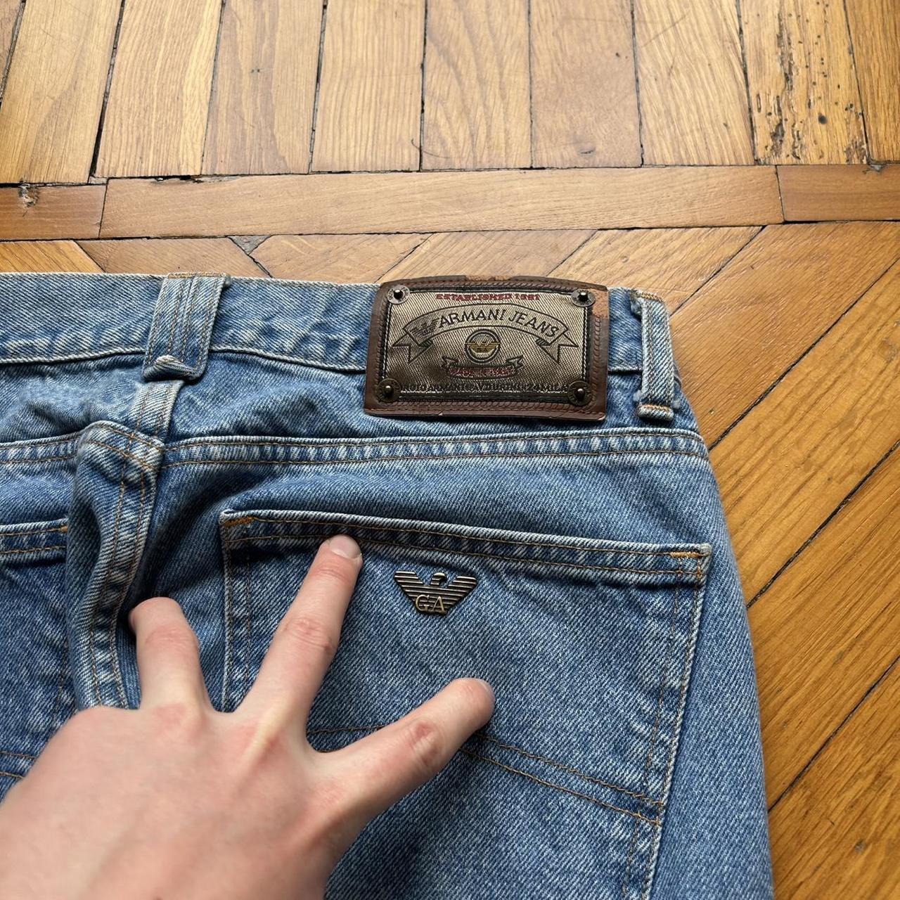 1990s Armani Jeans Blue 32W 30L