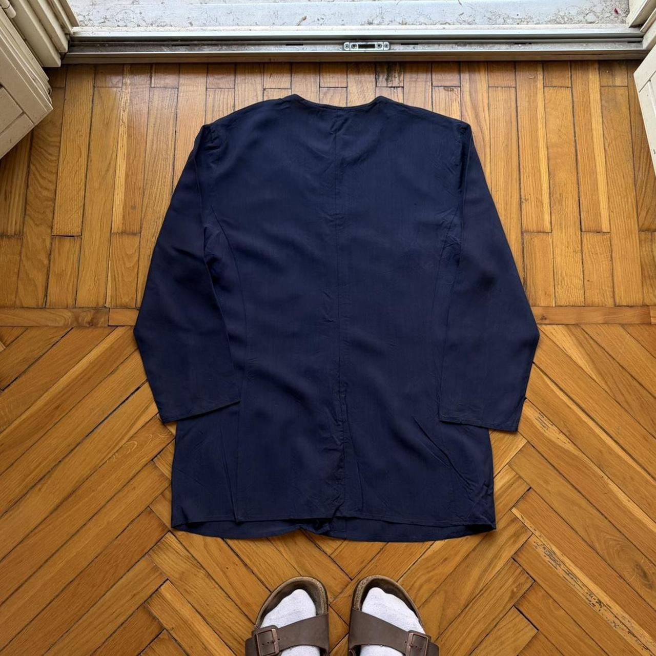 1980s Emporio Armani Shirt Navy Women's 44