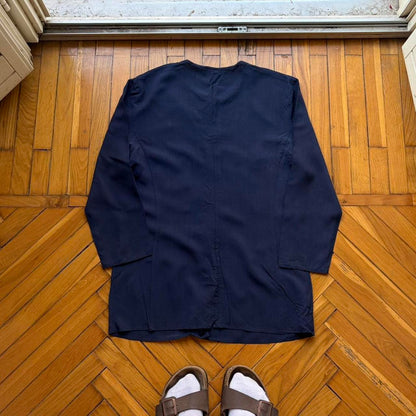 1980s Emporio Armani Shirt Navy Women's 44
