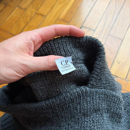 1980s CP Company Pattern Knitted Jumper L