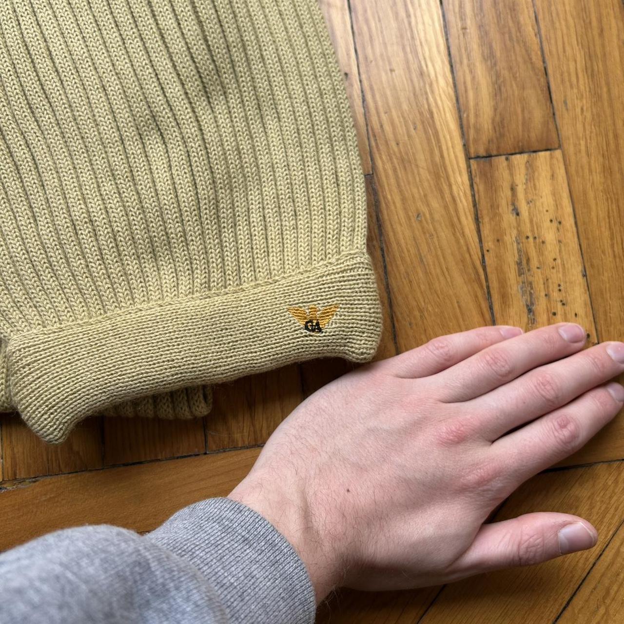 1980s Giorgio Armani Knitted Scarf OS