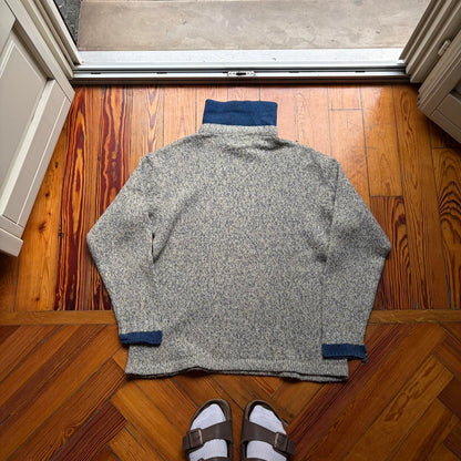 1990s Armani Jeans Knitted Jumper Grey L