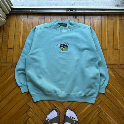 1990s Best Company Sweatshirt Blue L