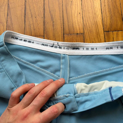 1980s Cerruti 1881 Tennis Shorts Blue 32-34W