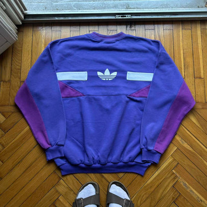 1990s Adidas Originals Sweatshirt Purple XL