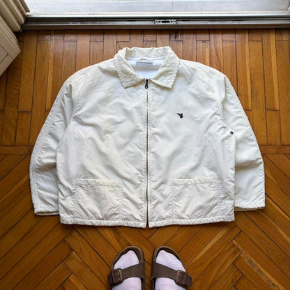 1990s Emporio Armani Bomber Jacket White L