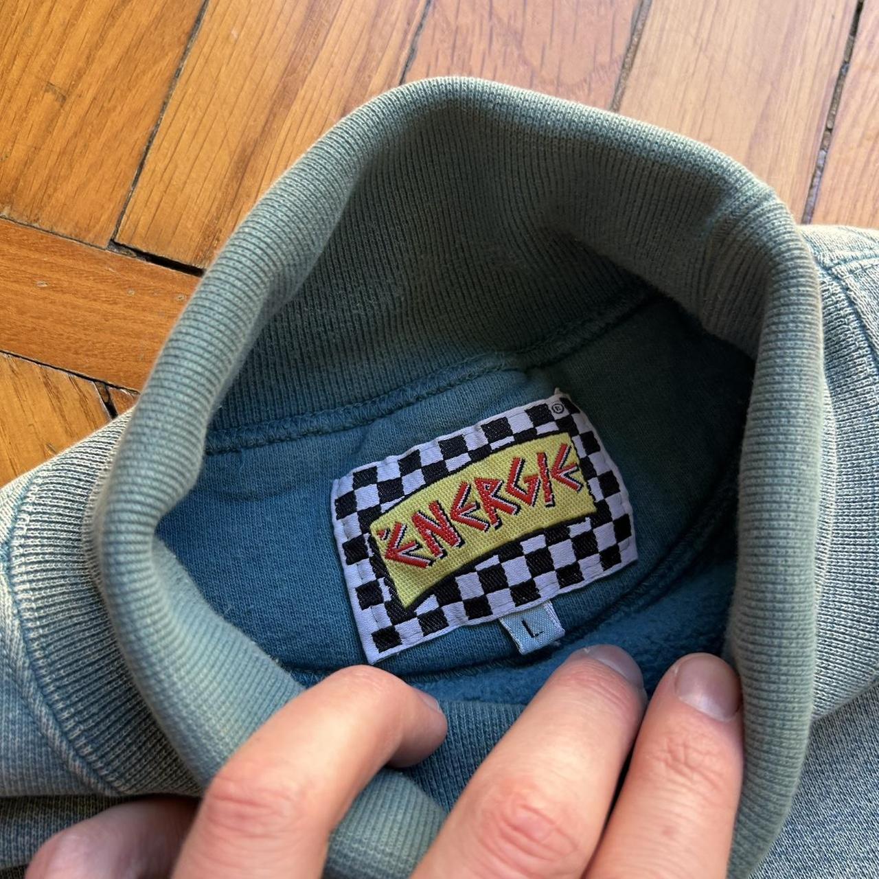 1991/92 Energie Roll Neck Sweatshirt XL