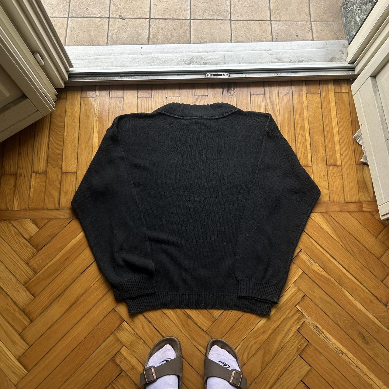 1980s CP Company Knitted Jumper Black L