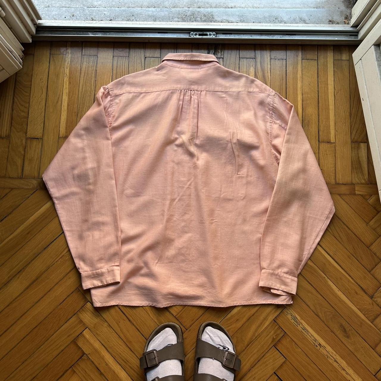 1980s Stone Island Marina Shirt Orange L