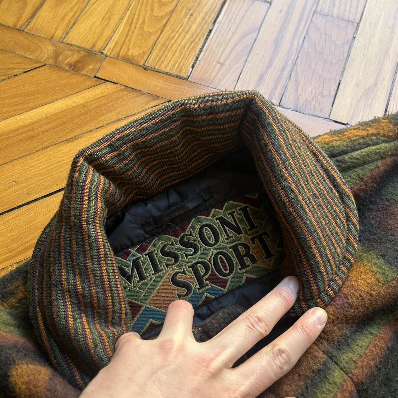 1990s Missoni Sport Pattern Coat L
