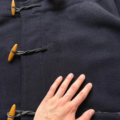 1980s Stone Island Duffle Coat Navy XL