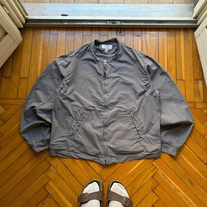 1990s Armani Jeans Bomber Jacket Grey L