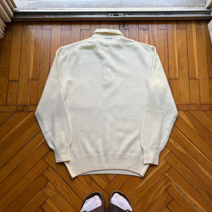 1980s Classics Of Emporio Armani Knitted Jumper Cream M