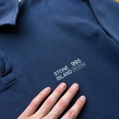 1995 Stone Island Sweatshirt Navy L