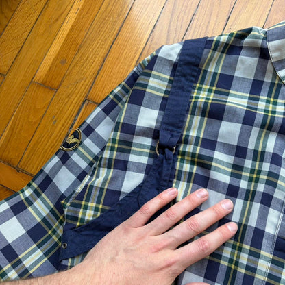 1980s Giorgio Armani Checked Bomber Jacket XS
