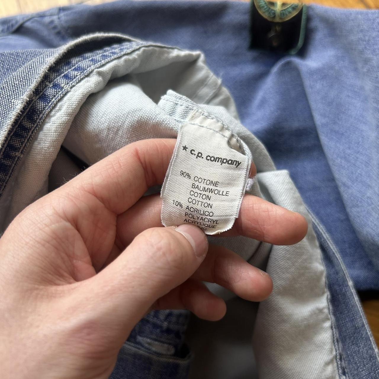 1986 Stone Island Pigment Denim Carpenter Jacket L