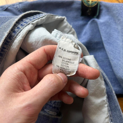 1986 Stone Island Pigment Denim Carpenter Jacket L