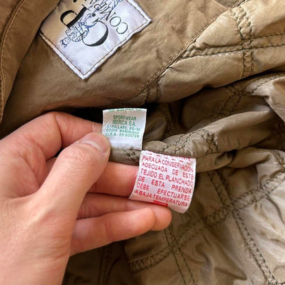 1990s CP Company Mille Miglia Coat Brown XL