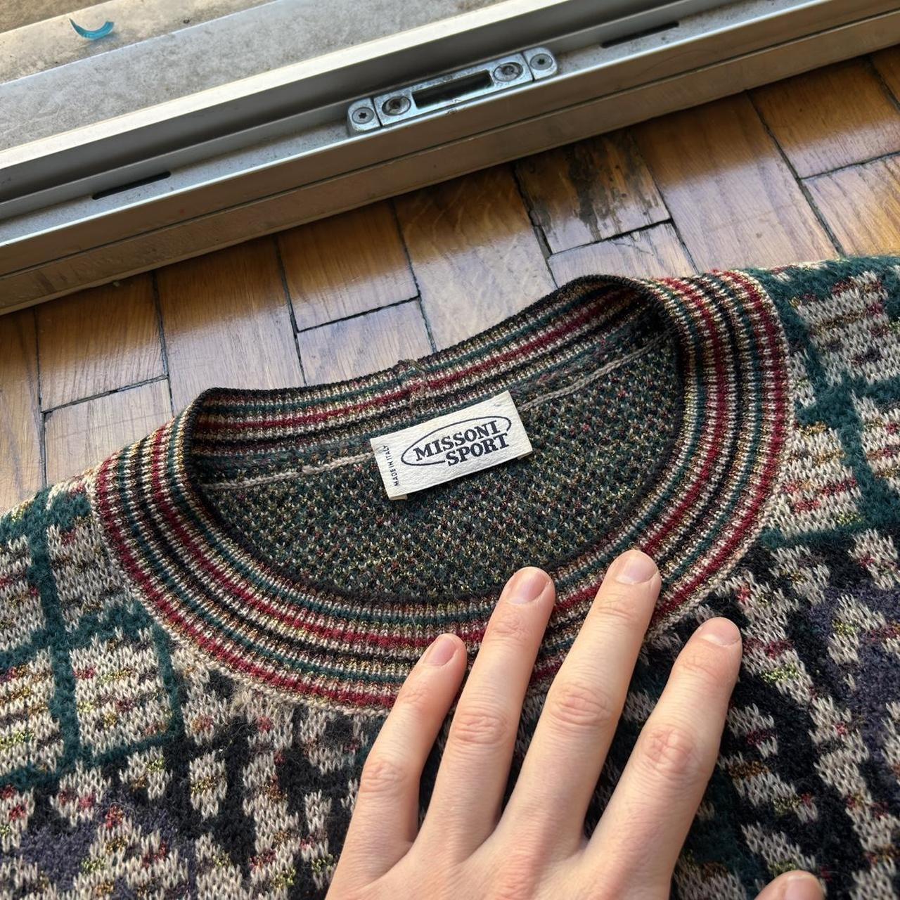 1990s Missoni Sport Knitted Jumper XL