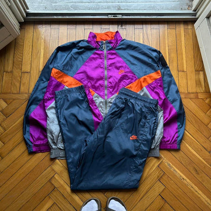 1990s Nike Premier International Full Tracksuit L