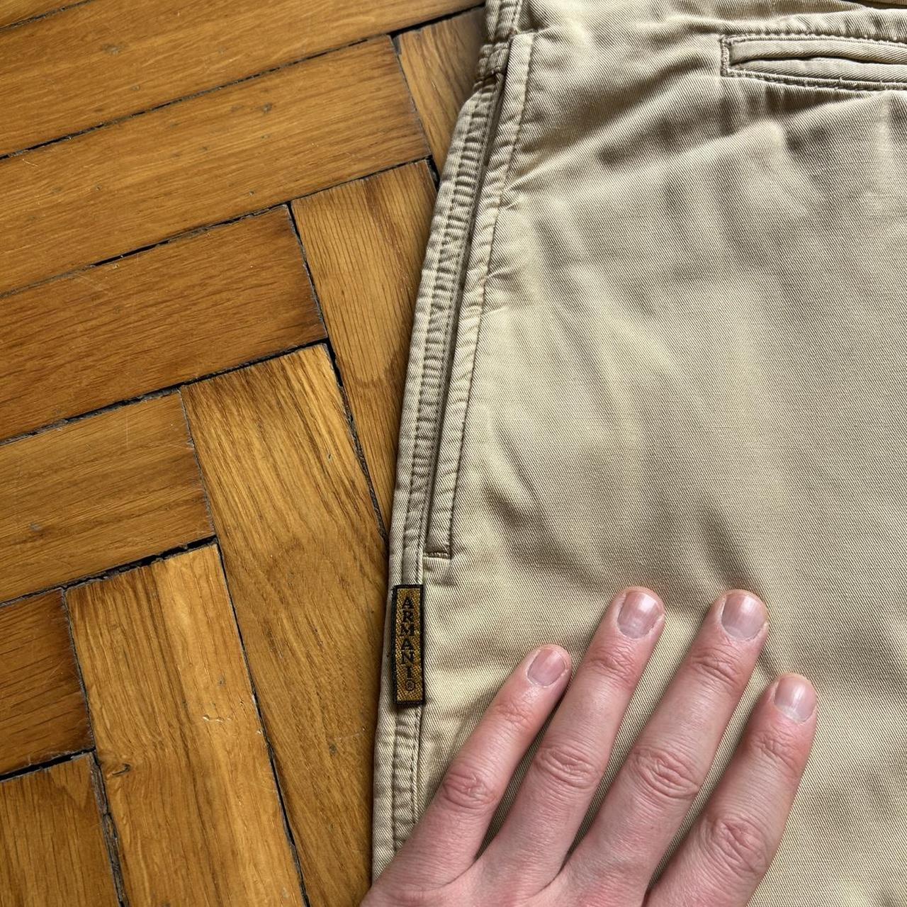 1980s Emporio Armani Trousers Tan 32W 32L