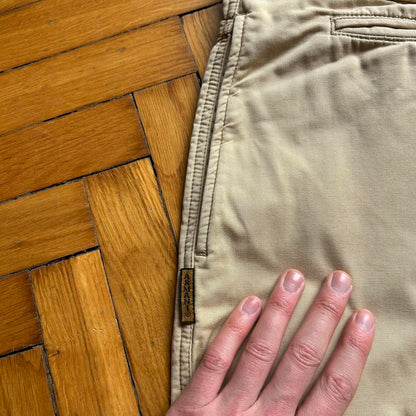 1980s Emporio Armani Trousers Tan 32W 32L