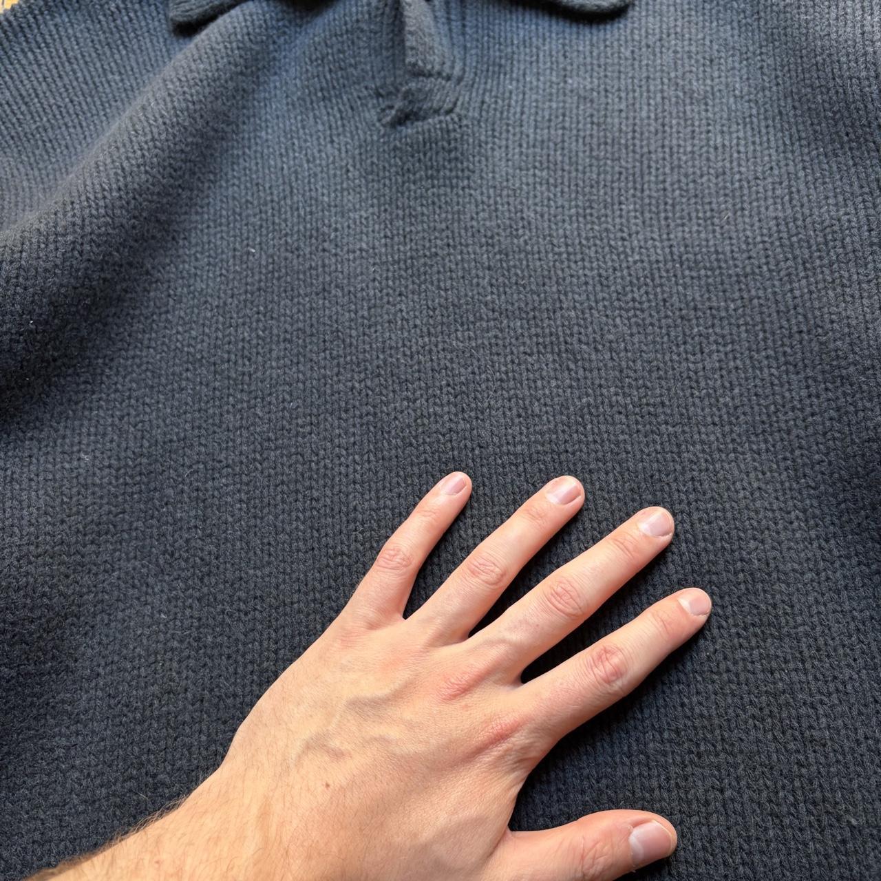 A/W 1997 Stone Island Knitted Jumper Black L