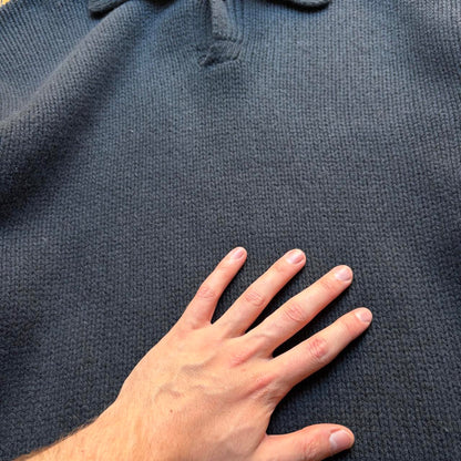 A/W 1997 Stone Island Knitted Jumper Black L