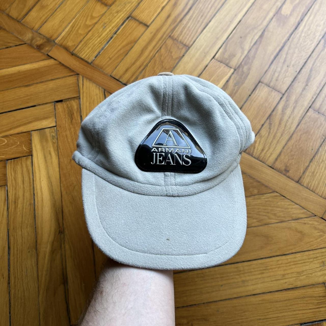 1990s Armani Jeans Fleece Cap III