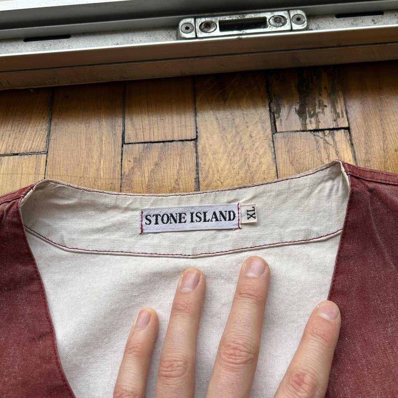 1992 Stone Island Marina Tela Stella Gilet XL