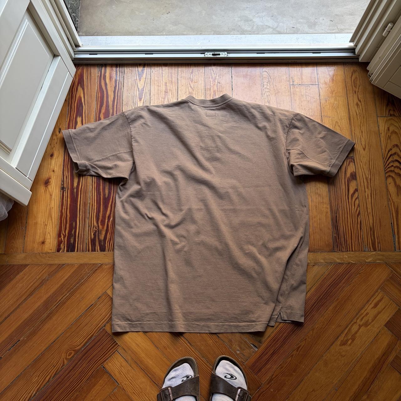 1980s CP Company T Shirt Brown XXL