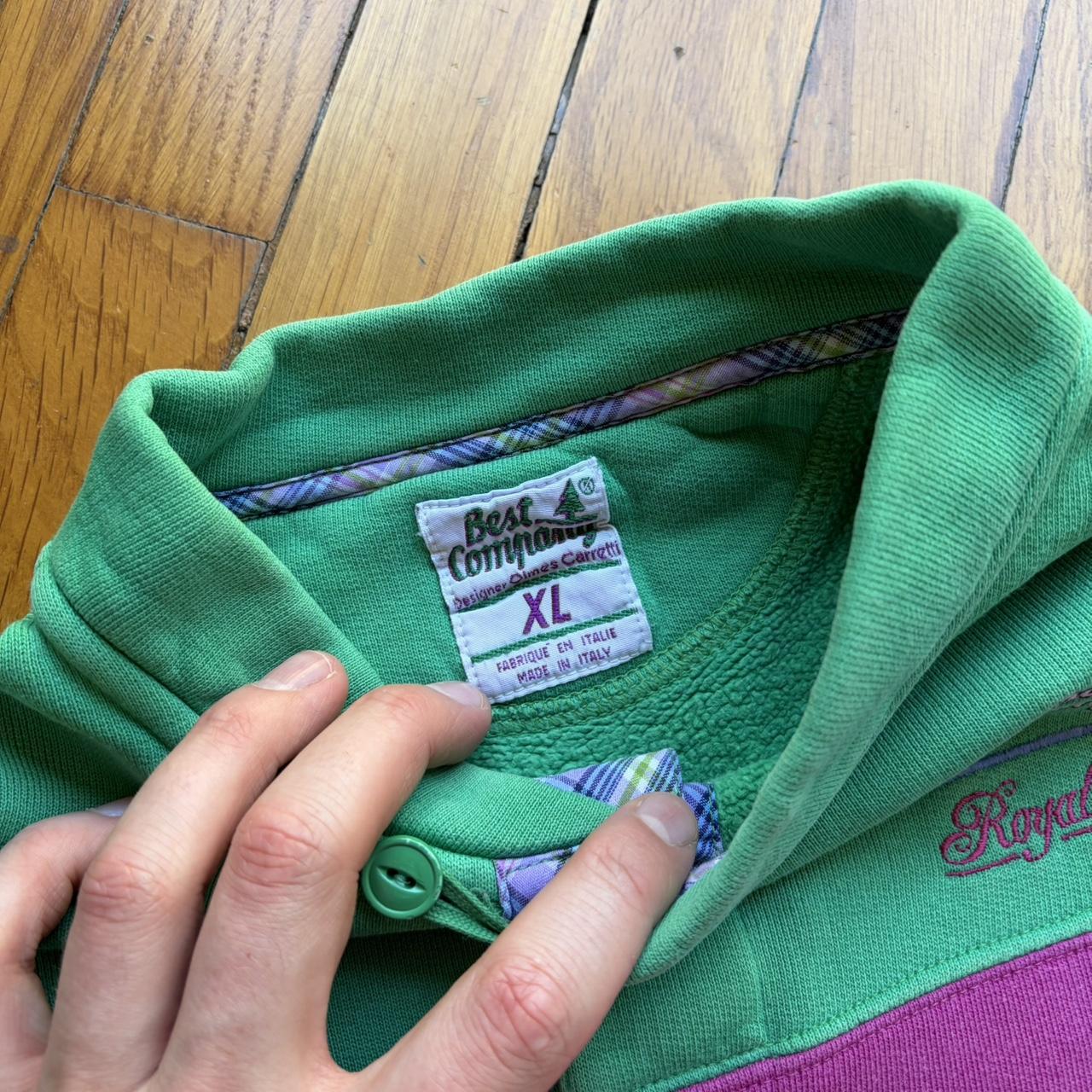 1980s Best Company Sweatshirt Pink L