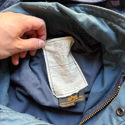 1970s Alpha Industries M-65 Field Jacket XL