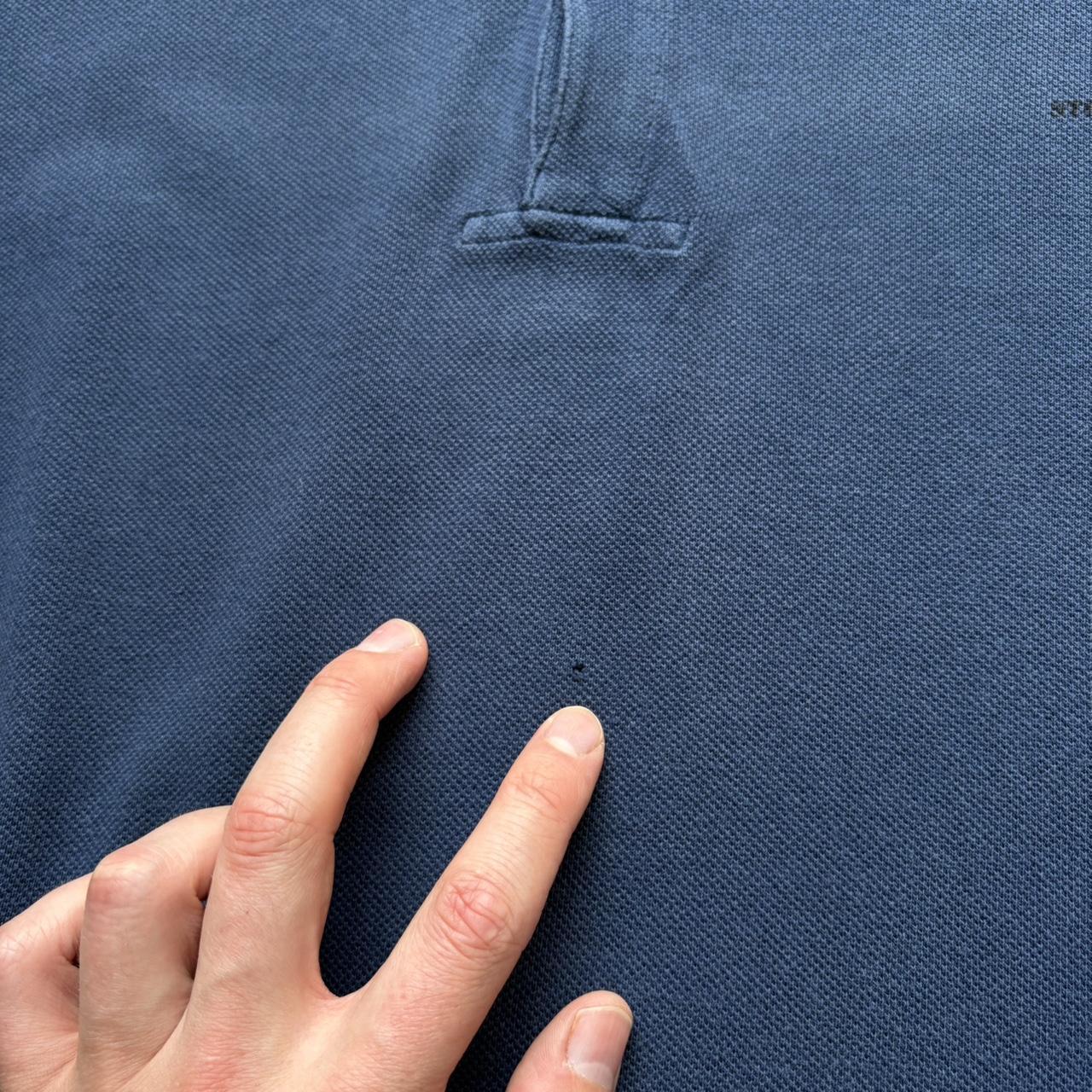 S/S 1997 Stone Island Marina Polo Shirt Navy L