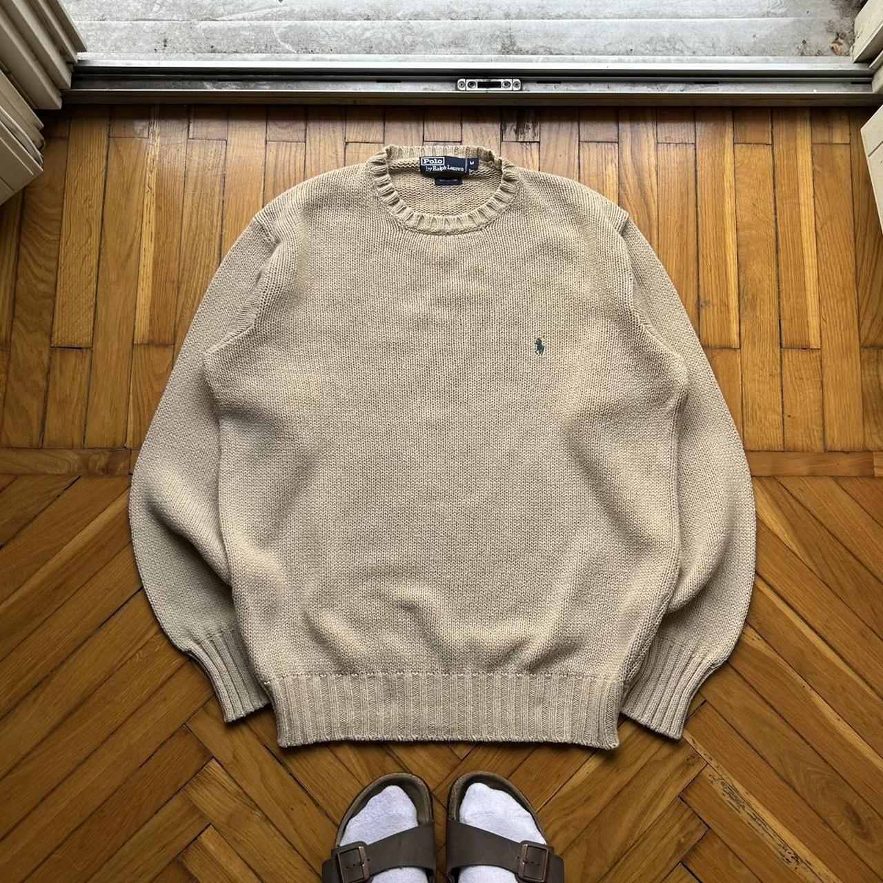 1990s Ralph Lauren Cotton Knitted Jumper L