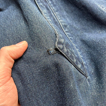 1990s Armani Jeans Mariner Denim Jacket L