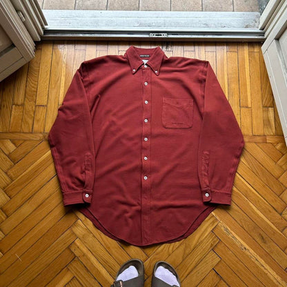 1990s Stone Island Shirt Red XL