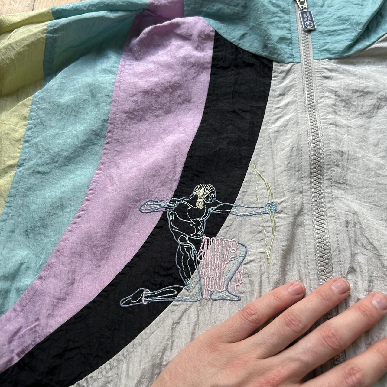 1990s Sergio Tacchini Jacket Pastel XL