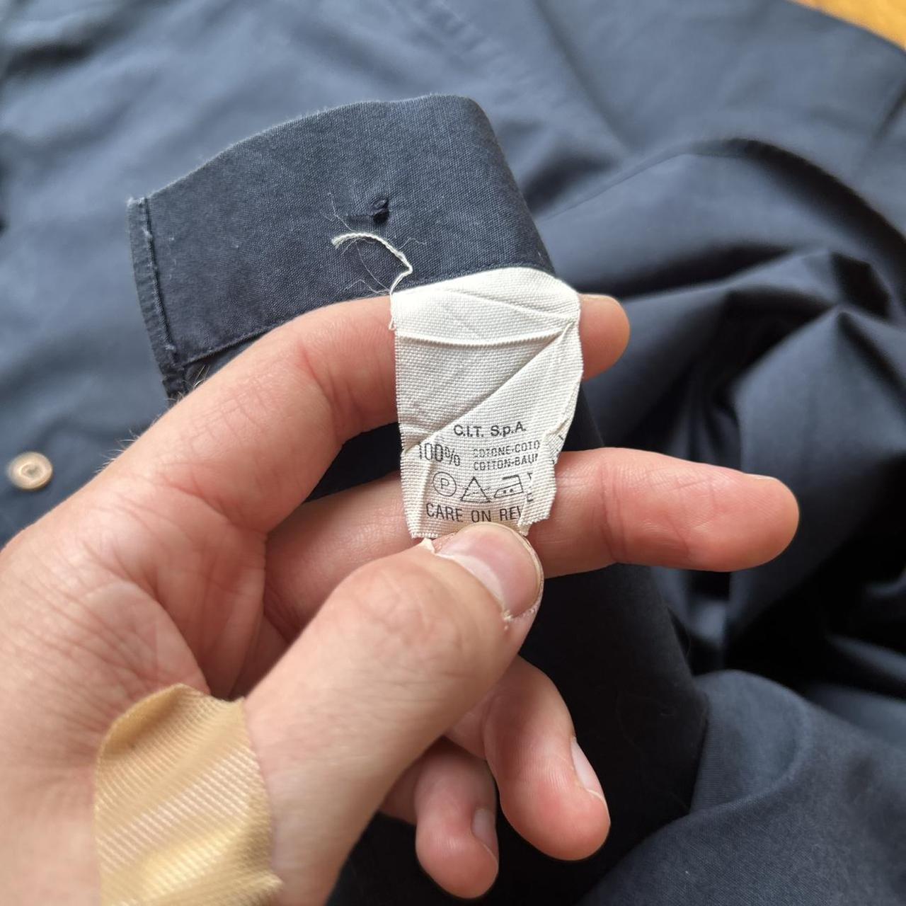 1990s Giorgio Armani Shirt Navy L