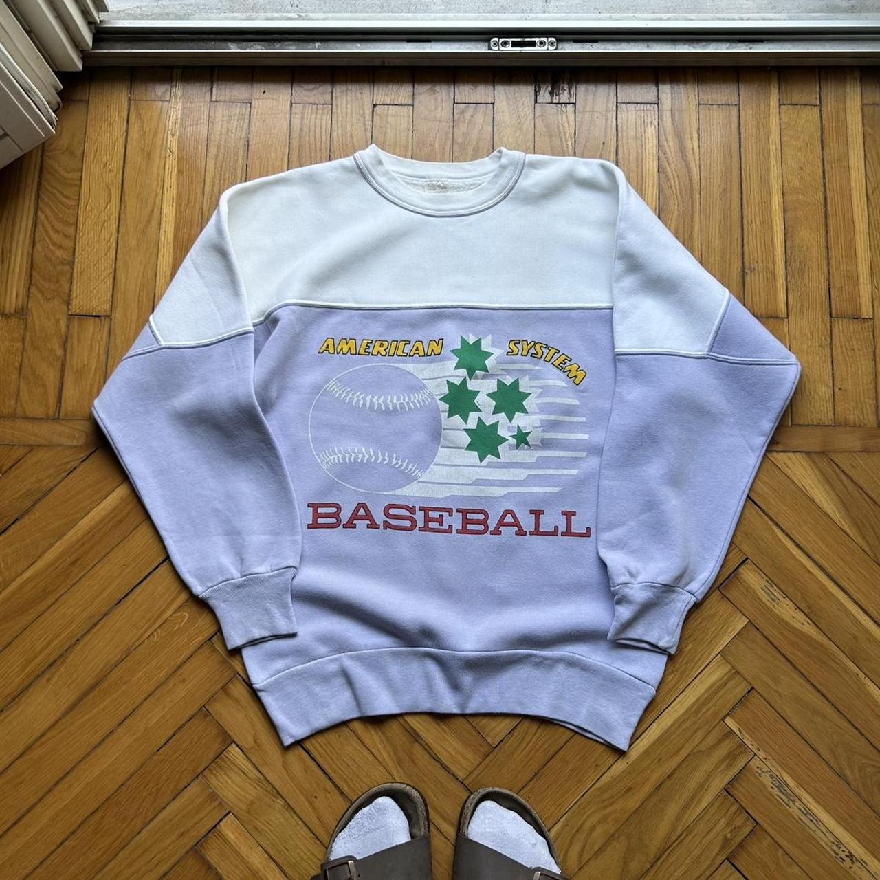 1980s American System Baseball Sweatshirt S