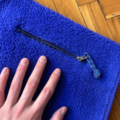 1990s Patagonia Fleece Gilet Blue Women's S