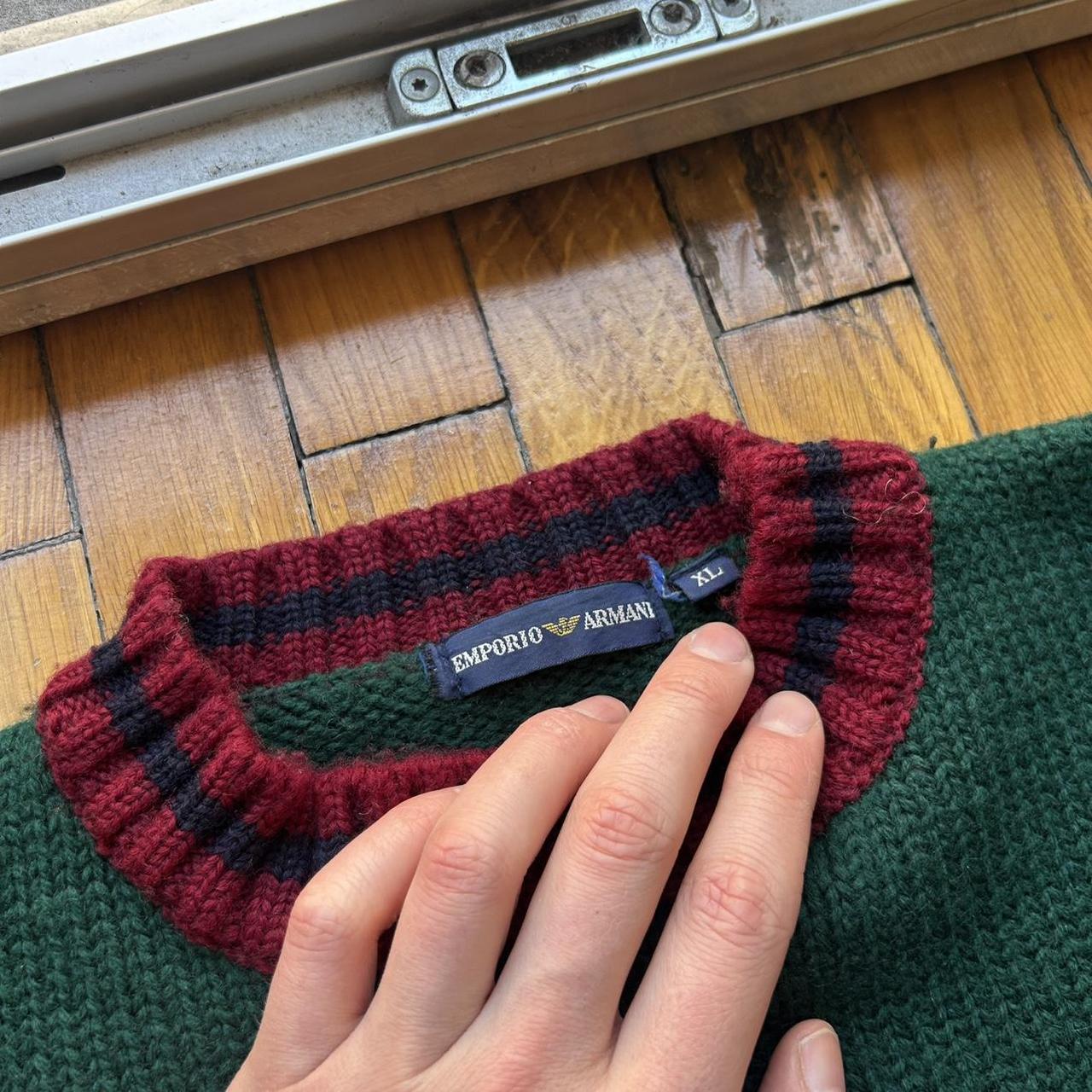 1980s Classic Of Emporio Armani Knitted Jumper L