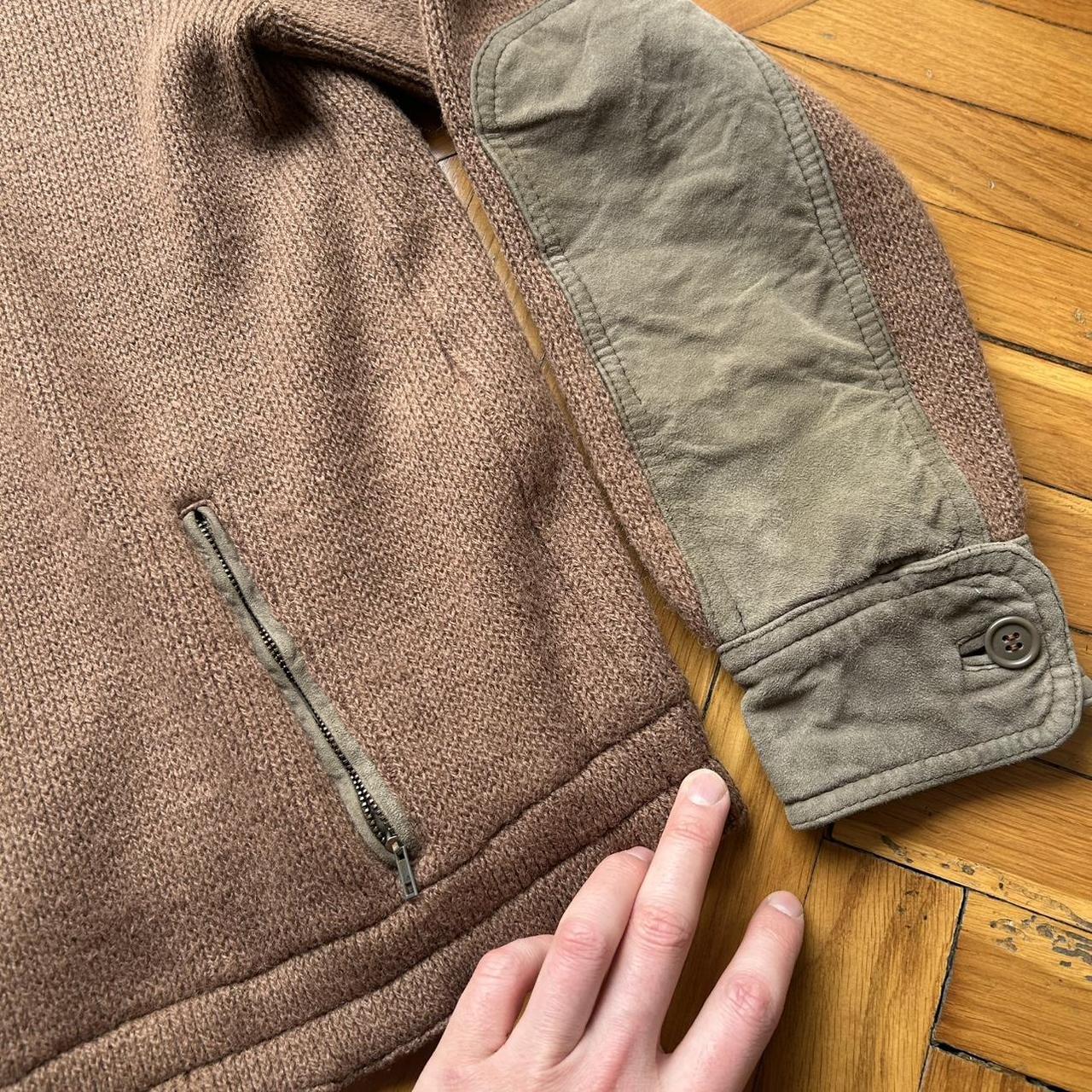 1980s Giorgio Armani Knitted Jumper Brown M